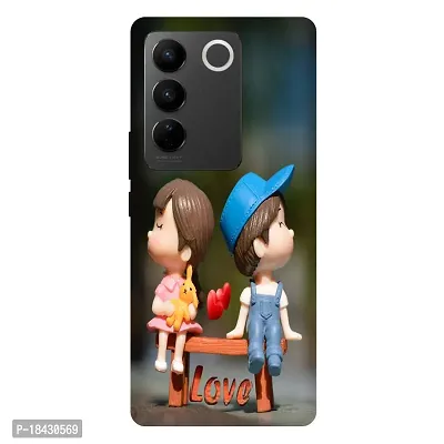 Stylish Multicolor PlasticVivo V27Back Cover