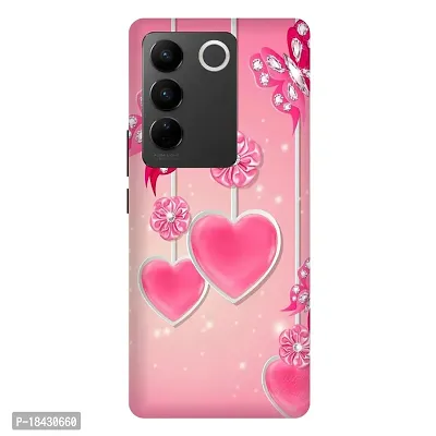 Stylish Multicolor Plasticvivo V27 ProBack Cover