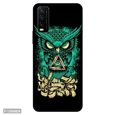 Stylish Multicolor PlasticVivo Y20Back Cover-thumb0