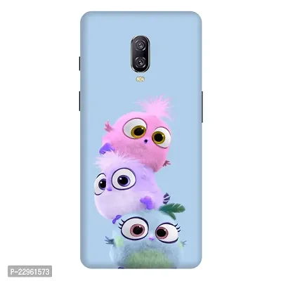 Stylish Printed Multicolor Hard Case Cover for  One Plus 6T