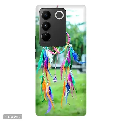 Stylish Multicolor PlasticVivo V27Back Cover