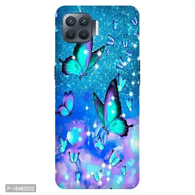 Stylish Multicolor PlasticOPPO F17 ProBack Cover