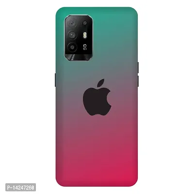 Stylish Multicolor Plastic OPPO F19 Pro Plus Back Cover