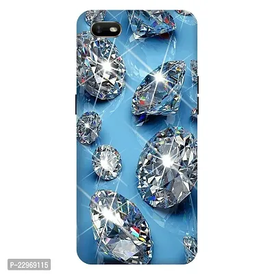 Stylish Printed Multicolor Hard Case Cover for Oppo A1K