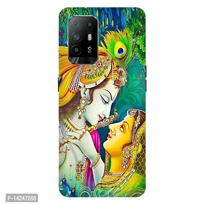 Stylish Multicolor Plastic OPPO F19 Pro Plus Back Cover