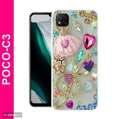 MF Desiner Hard Case Cover for POCO C3-thumb0