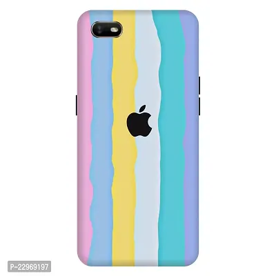 Stylish Printed Multicolor Hard Case Cover for Oppo A1K