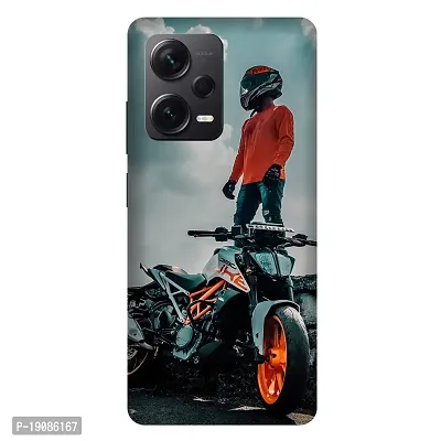 Stylish Multicolor Plastic Redmi Note 12 Pro Plus(5G) Back Cover