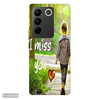 Stylish Multicolor PlasticVivo V27Back Cover