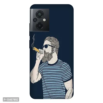 Stylish Multicolor PlasticPOCO M5Back Cover