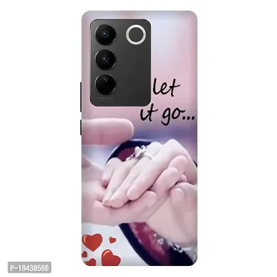 Stylish Multicolor PlasticVivo V27Back Cover-thumb0