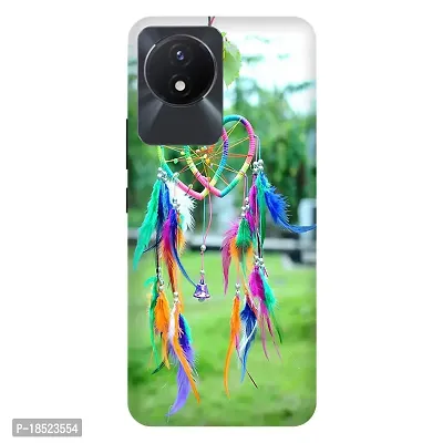 Stylish Multicolor PlasticVivo Y02Back Cover