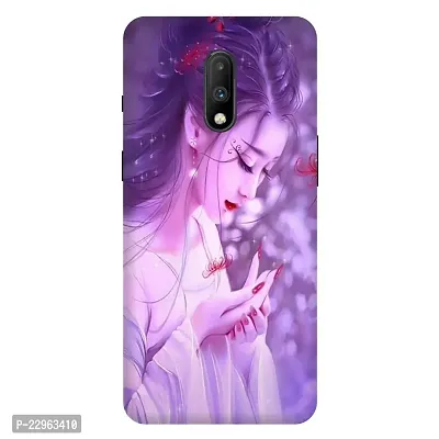 Stylish Printed Multicolor Hard Case Cover for  One Plus 7