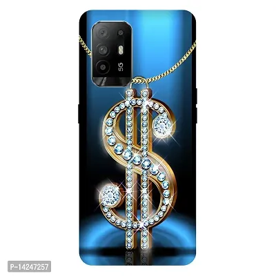 Stylish Multicolor Plastic OPPO F19 Pro Plus Back Cover