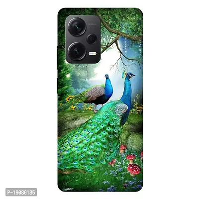 Stylish Multicolor Plastic Redmi Note 12 Pro Plus(5G) Back Cover