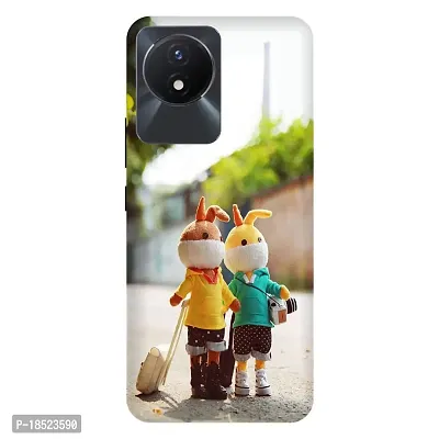 Stylish Multicolor PlasticVivo Y02Back Cover