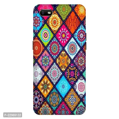 Stylish Printed Multicolor Hard Case Cover for Oppo A1K-thumb0