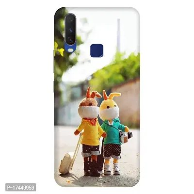 Stylish Multicolor PlasticVivo Y17Back Cover