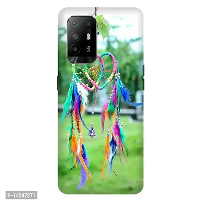 Stylish Multicolor Plastic OPPO F19 Pro Plus Back Cover