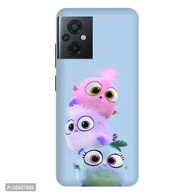 Stylish Multicolor PlasticPOCO M5Back Cover