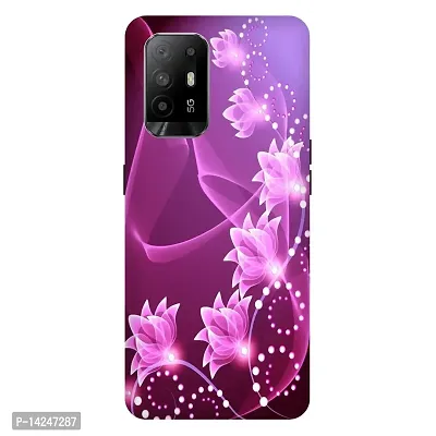 Stylish Multicolor Plastic OPPO F19 Pro Plus Back Cover