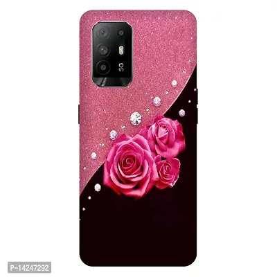 Stylish Multicolor Plastic OPPO F19 Pro Plus Back Cover