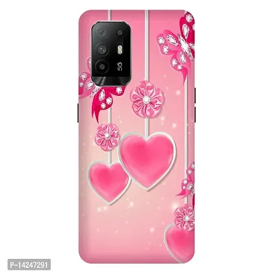 Stylish Multicolor Plastic OPPO F19 Pro Plus Back Cover