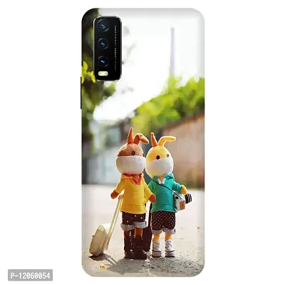 Stylish Multicolor PlasticVivo Y20Back Cover