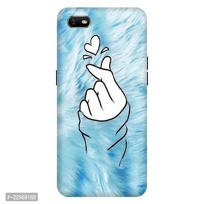 Stylish Printed Multicolor Hard Case Cover for Oppo A1K