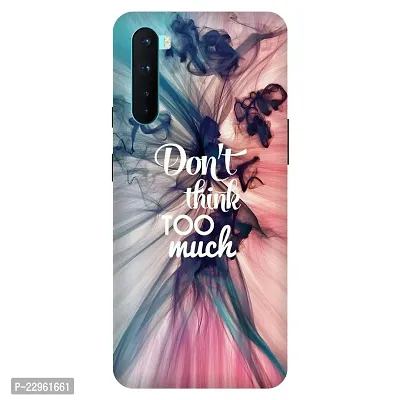 Stylish Printed Multicolor Hard Case Cover for  One Plus Nord-thumb0