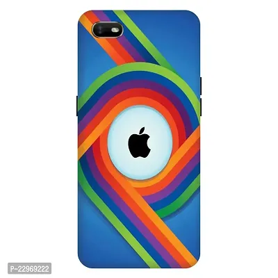 Stylish Printed Multicolor Hard Case Cover for Oppo A1K