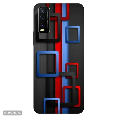 Stylish Multicolor PlasticVivo Y20Back Cover-thumb0