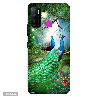 Stylish Plastic Printed Hard Case Cover for  Infinix Hot 9