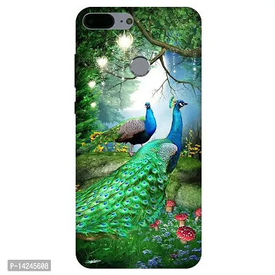 Stylish Multicolor Plastic Honer 9 lite Back Cover