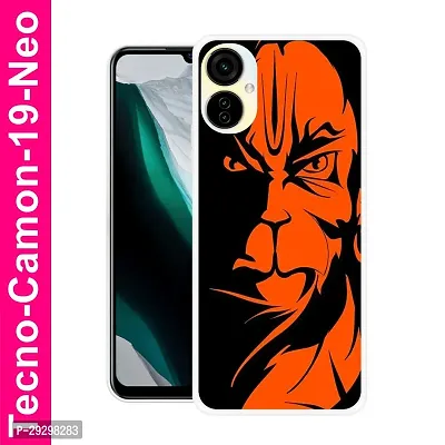 Stylish Multicolor Printed Plastic Back Cover for Tecno Camon 19 Neo