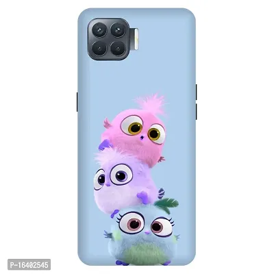 Stylish Multicolor PlasticOPPO F17 ProBack Cover