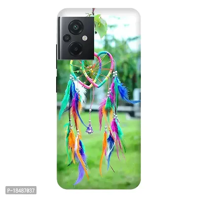 Stylish Multicolor PlasticPOCO M5Back Cover