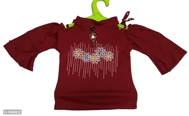 Buy Raj Collection Girls' A-Line Mini Dress (2 Years - 3 Years, Maroon)  Online In India At Discounted Prices