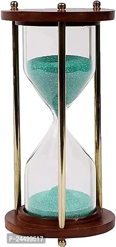 Nikhat instruments wooden green sand timer-thumb3