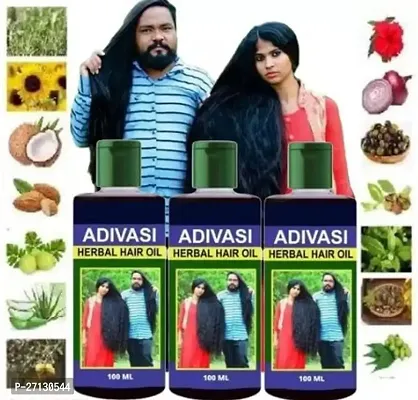 Adivasi hair oil onion pack of 3-thumb0