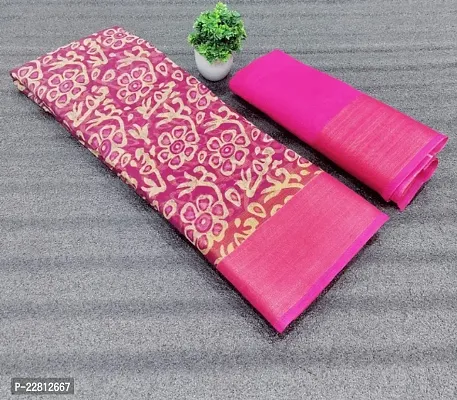 Cotton Blend Bansari Silk Saree, Occasion : Festival Wear at Rs 350 / Piece  in Surat