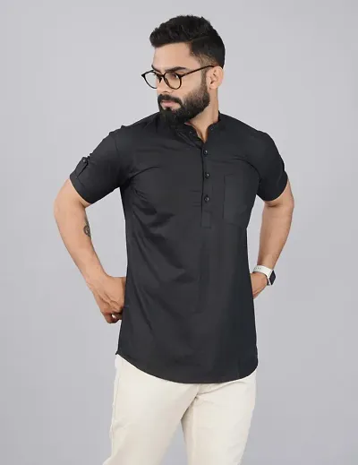 New Launched cotton blend kurtas For Men 