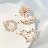 Stylish Korean Fancy Hair Pins For Women And Girls-Pack Of 4 Pieces-thumb3