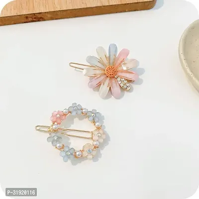 Stylish Korean Fancy Hair Pins For Women And Girls-Pack Of 4 Pieces-thumb2