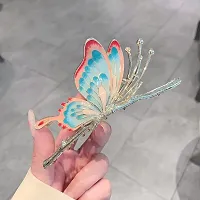 Stylish Peacock Style Hair Clutcher Claw Clip For Women Girls-thumb2