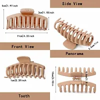 Stylish Hair Clutcher Hair Claw Clips For Women And Girls-Pack Of 4 Pieces-thumb1