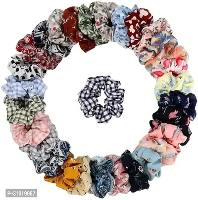 Stylish Hair Scrunchies For Women And Girls-Pack Of 24