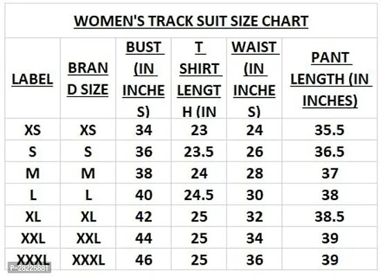 Stylish Blue Cotton Blend Long Tracksuit For Women-thumb4