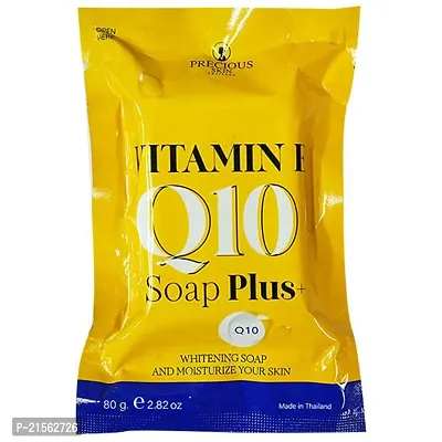 PRECIOUS SKIN VITAMIN Q10 SOAP PLUS WHITENING SOAP AND MOISTURIZE YOUR SKIN 80g