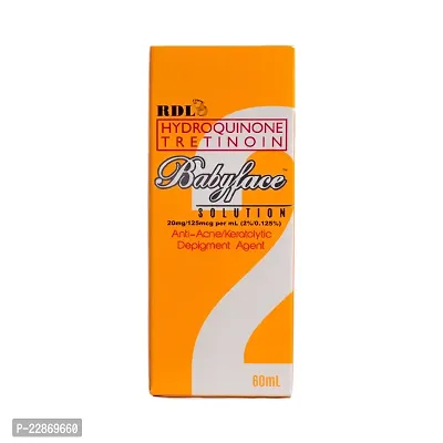 RDL HYDROQUINONE TRETIOIN BABY FACE SOLUTION 2 60ml